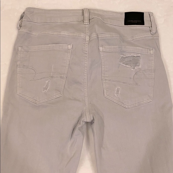 American Eagle hi-rise jegging - light grey - Picture 3 of 5